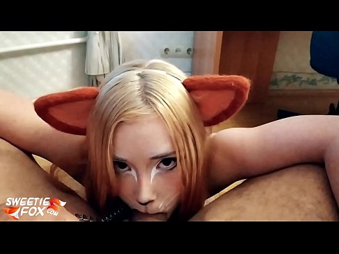 ❤️ કિટસુન તેના મોંમાં ડિક અને કમ ગળી જાય છે gu.porno-flix.ru પર